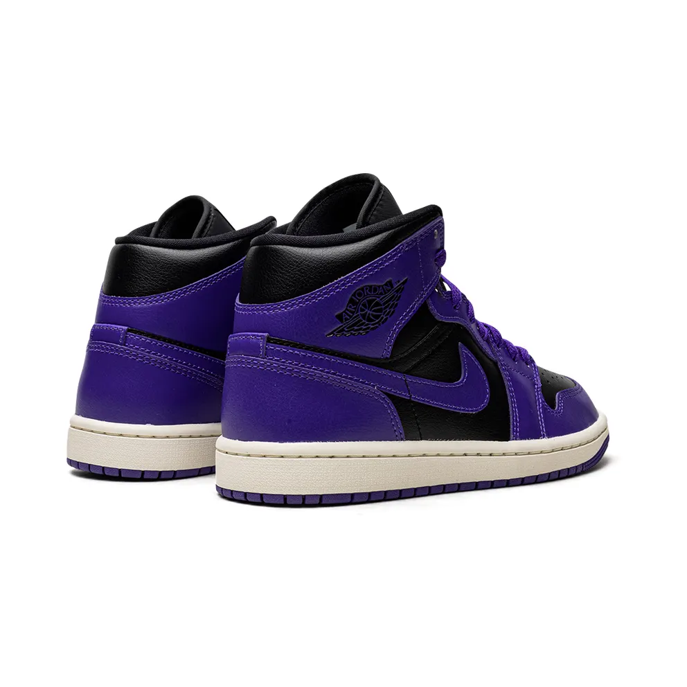 Jordan 1 MID “Black/Purple” (BQ6472-051)