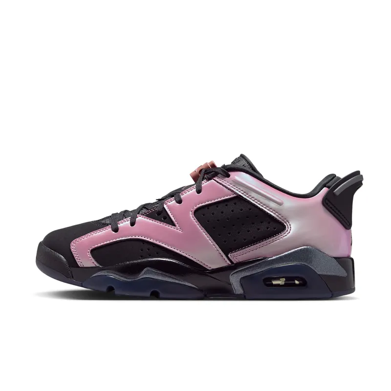 Air Jordan 6 Low – “Black / Desert Berry-Metallic Silver” (IX5195-001)