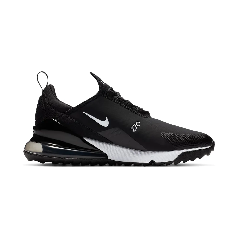 Nike Air Max 270 Golf Black White Black/Hot Punch-White (CK6483-001)