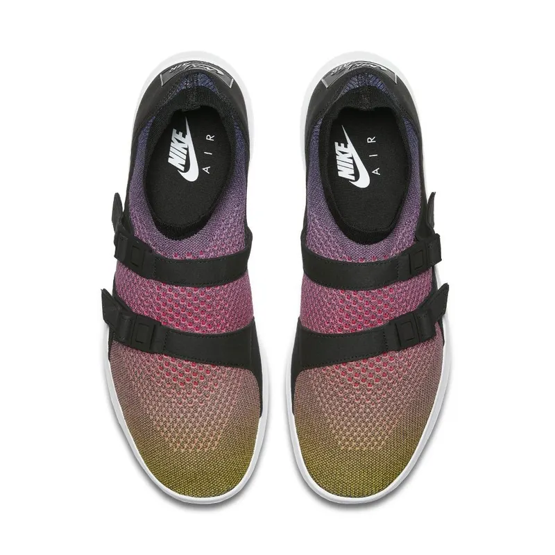 Nike  Air Sock Racer Ultra Flyknit Rainbow Yellow Strike/Racer Pink-Black-White (898021-700)