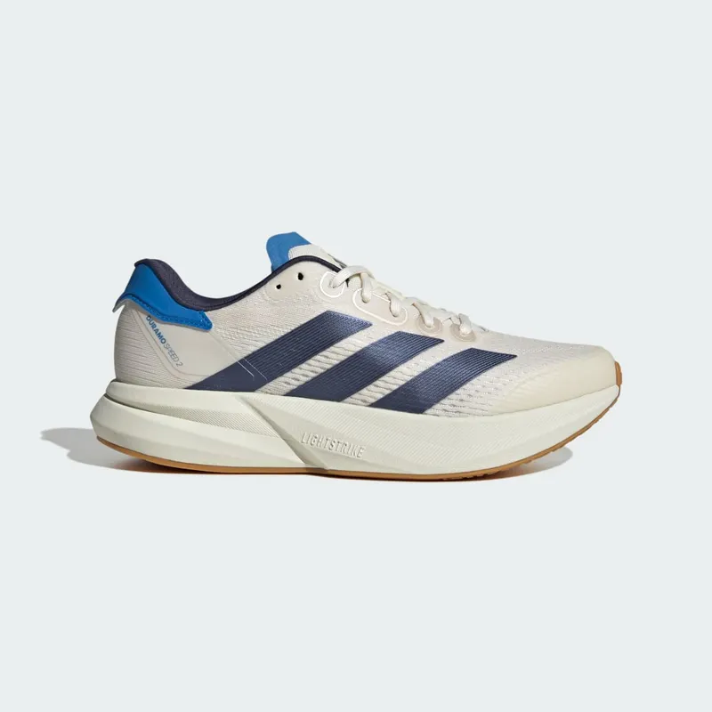 Adidas Duramo Speed 2 Running Shoes Chalk White / Shadow Navy / Ray Blue (JP9223)