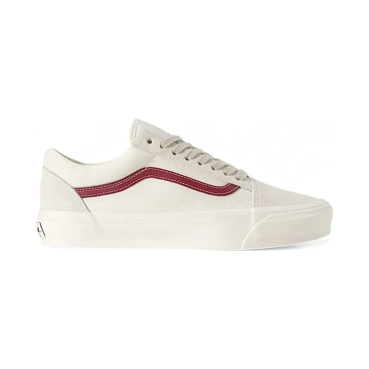 Vans Premium Old Skool LX Accra Egret Burgundy (VN000D9JC9F1)