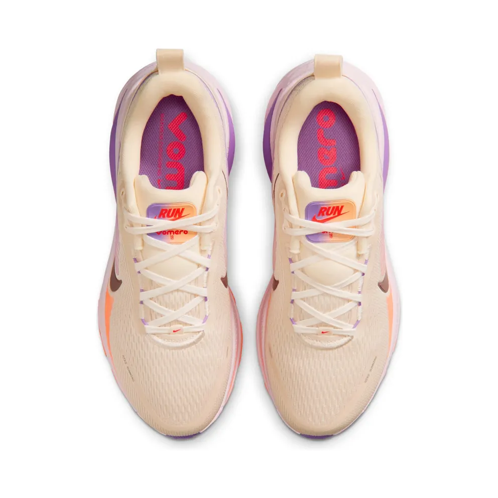 Nike Vomero 18 Womens “Chalk Bright Violet Tattoo” (HM6804-113)