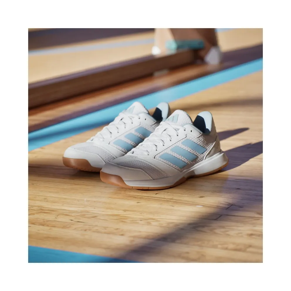 Adidas Ligra 8 Indoor Cloud White / Clear Sky / Gold Metallic (KK2041)