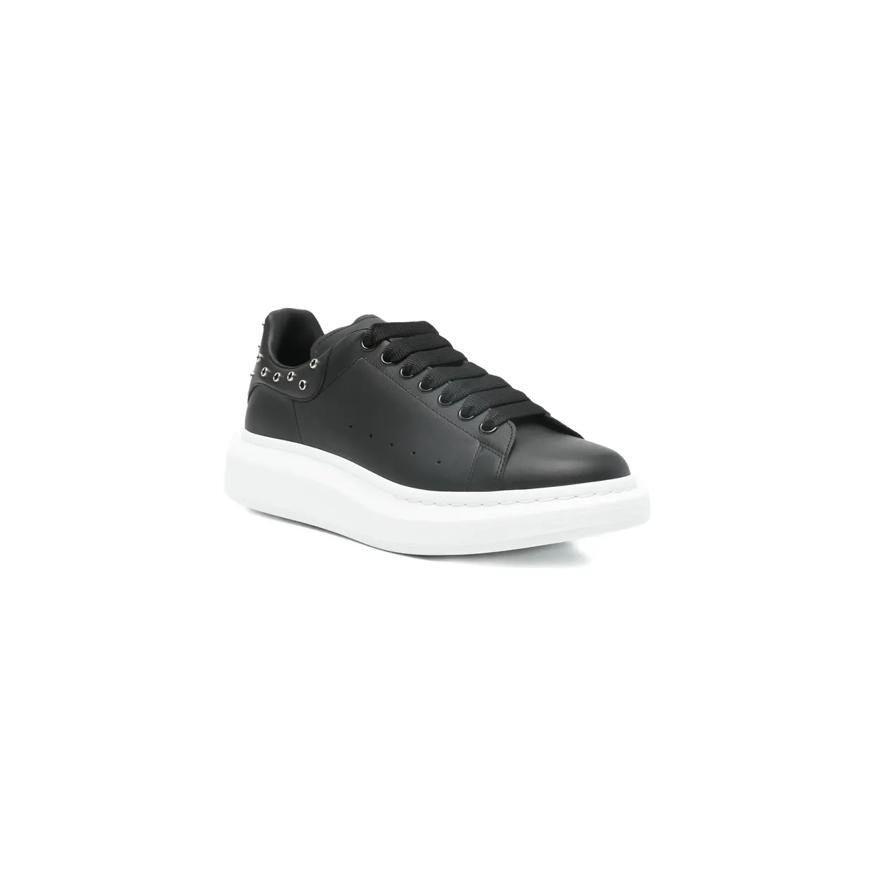 Alexander Mcqueen Oversized Eyelet-detail “Black” (856519 WIAJR 1118) (4)