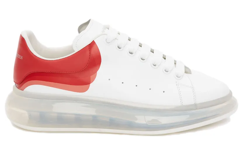 Alexander McQueen Oversized Clear Sole Lust Red