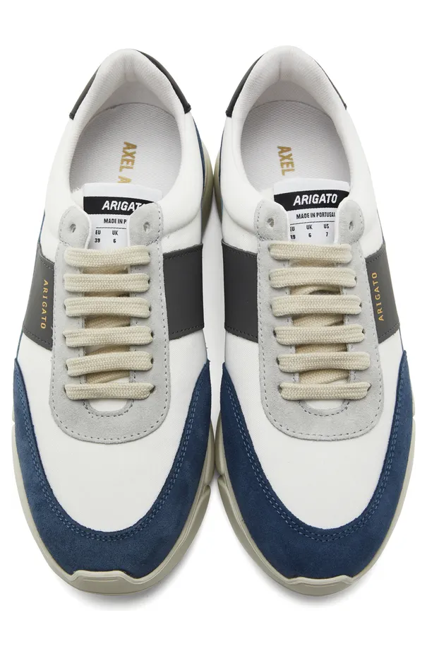 Axel Arigato White & Blue Genesis Vintage Sneakers (27574) (5)