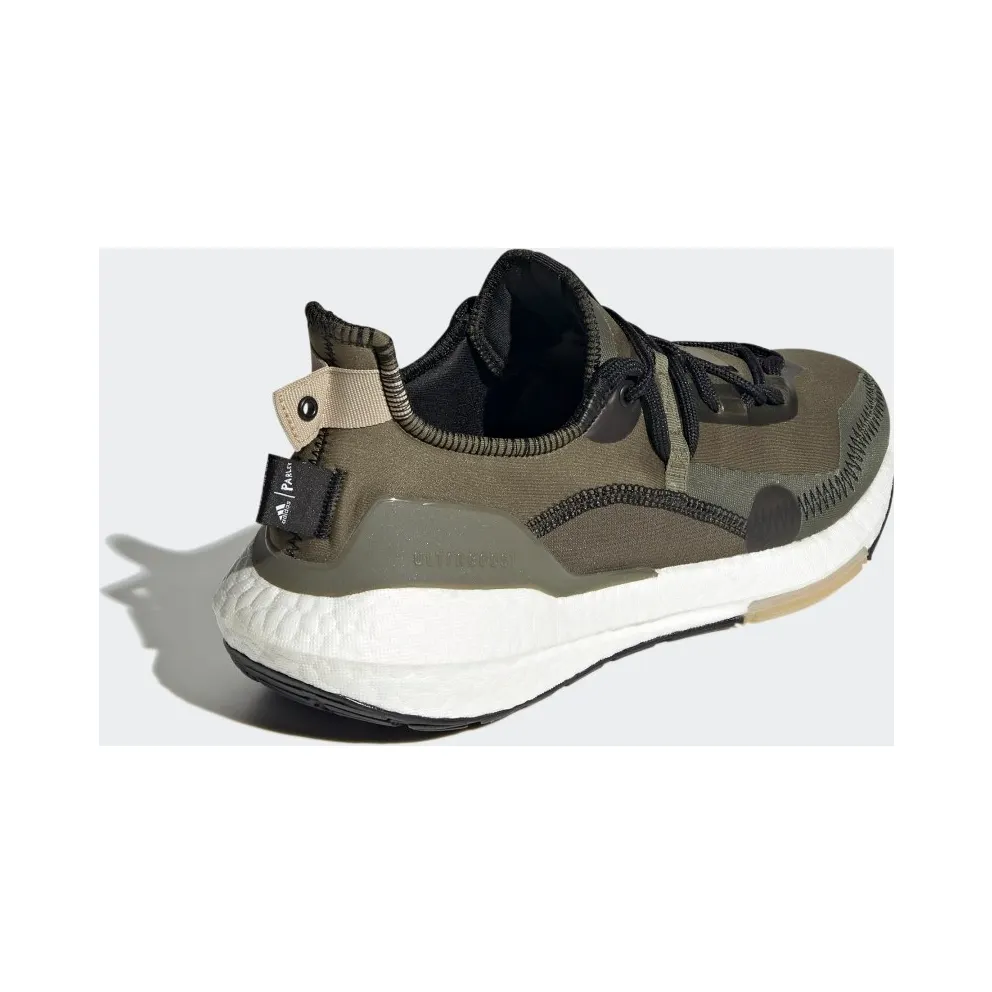 adidas Ultraboost 21 x Parley Focus Olive / Core Black / Orbit Green (G55649)
