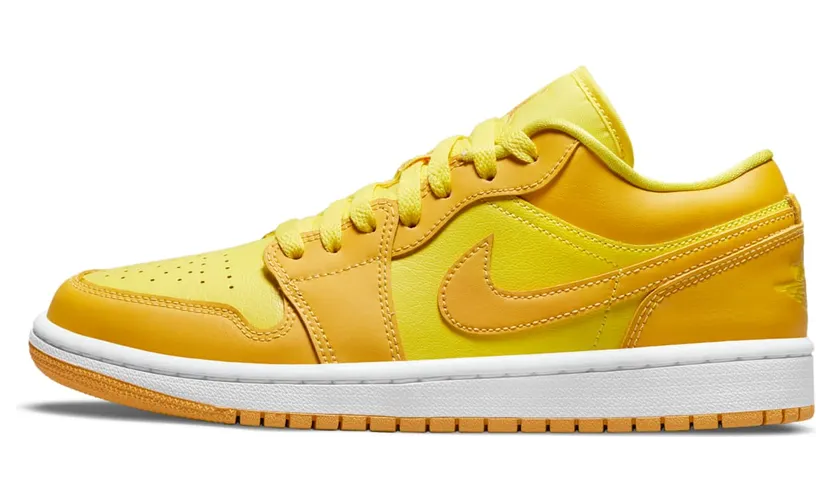 Jordan 1 Low Yellow Strike (W) – “Sunny Yellow / University Gold” (DC0774-700)