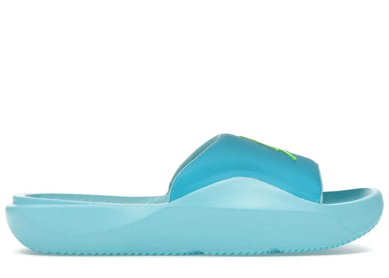 Jordan Franchise Slide Chlorine Blue Copa Electric Green (HF3263-400)