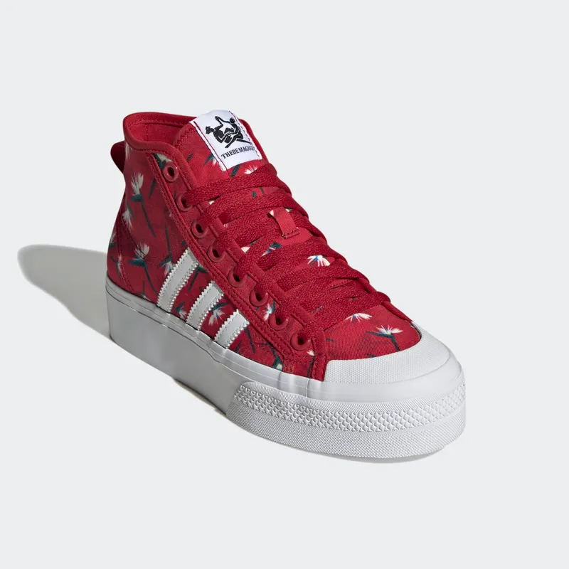 Adidas Nizza Platform Mid Thebe Magugu Power Red / Cloud White / Core Black (GY9561)