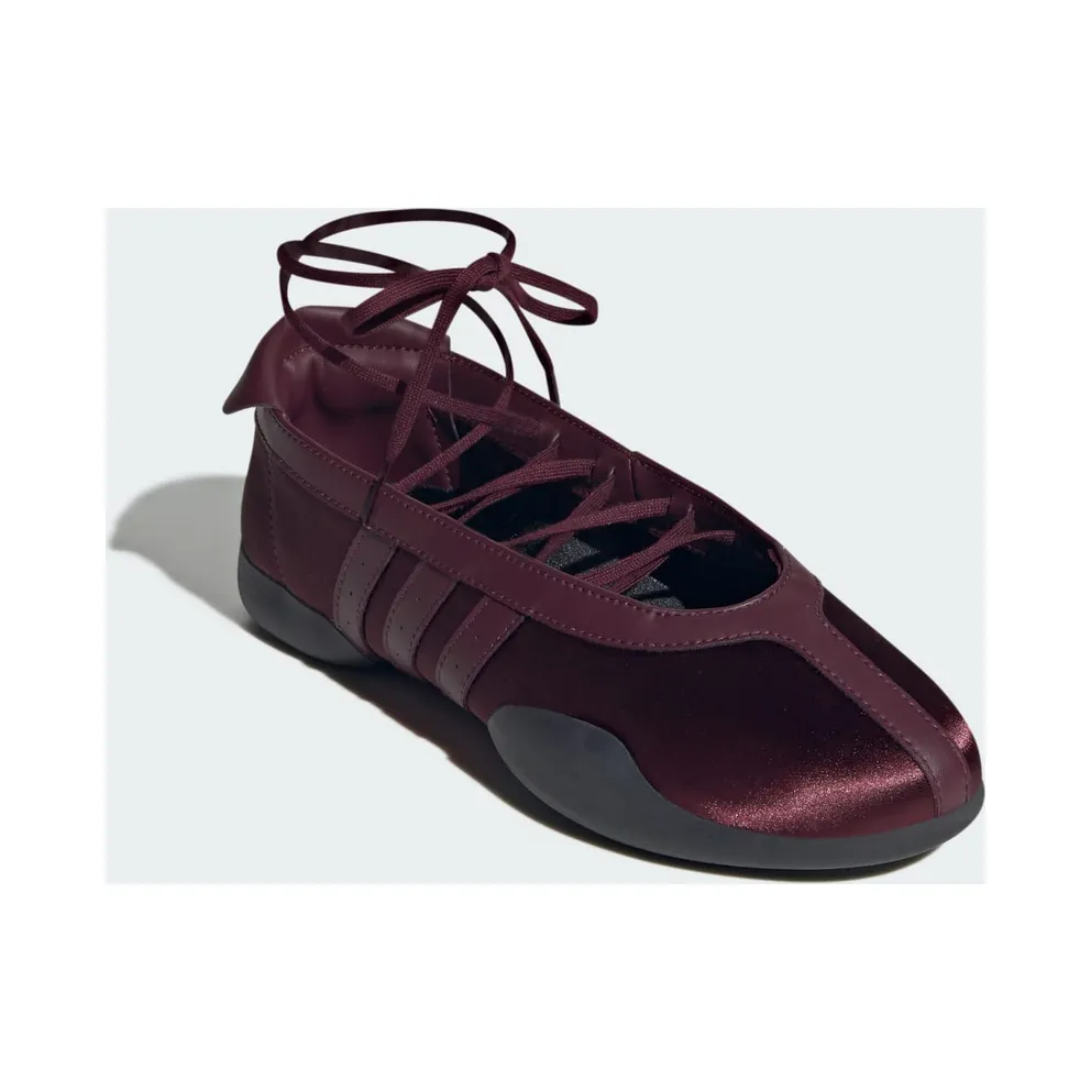Adidas TAEKWONDO MEI Ballet Shoes Maroon / Maroon / Core Black (KJ8371)