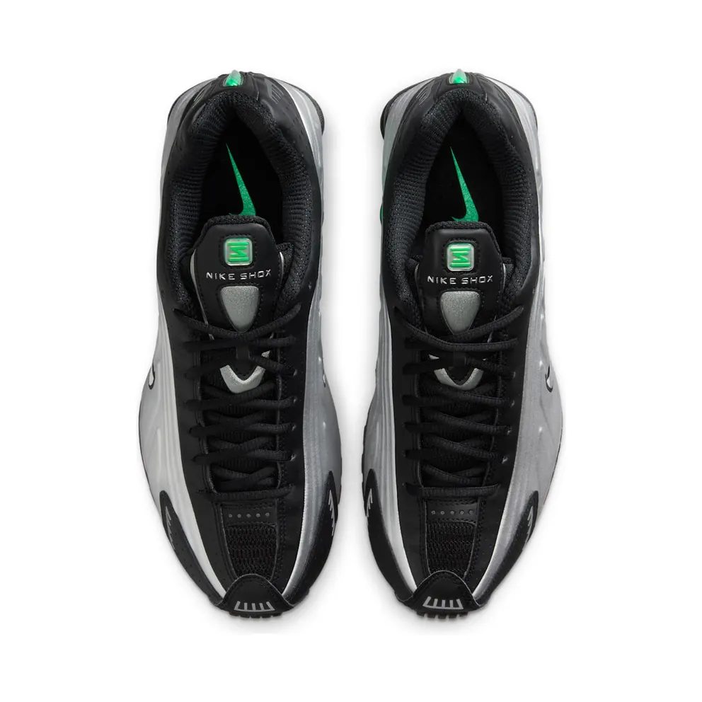 Nike Shox R4 Metallic Silver Green Shock (HQ1988-006)