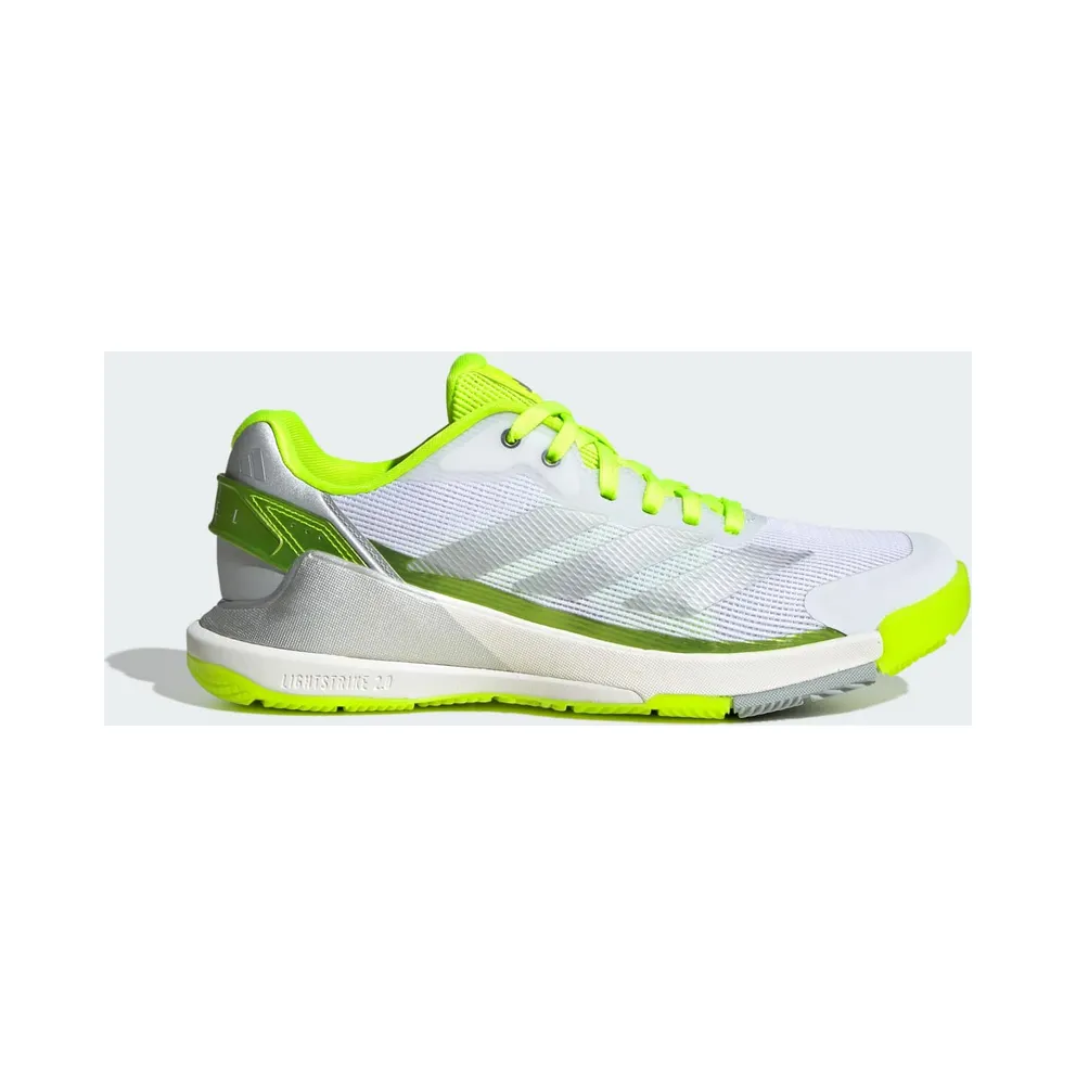 Adidas Crazyquick Lightstrike Padelschuhe Lucid Lemon / Silver Metallic / Wonder Silver (JR9325)