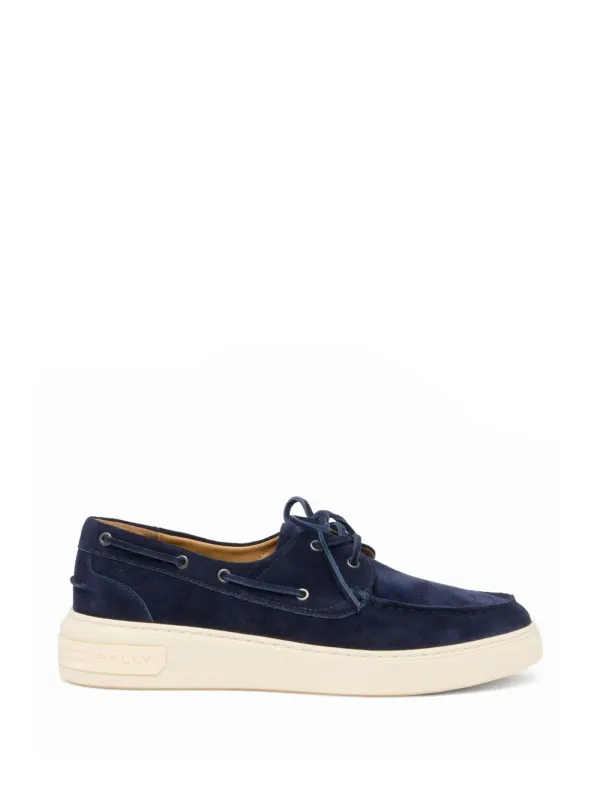 Bally aus Wildleder – Blue (MSK0GESU009S)