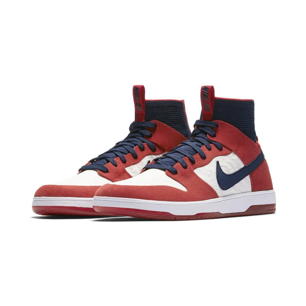 Nike SB Dunk High Elite Red Navy White University Red/College Navy-White (917567-641)