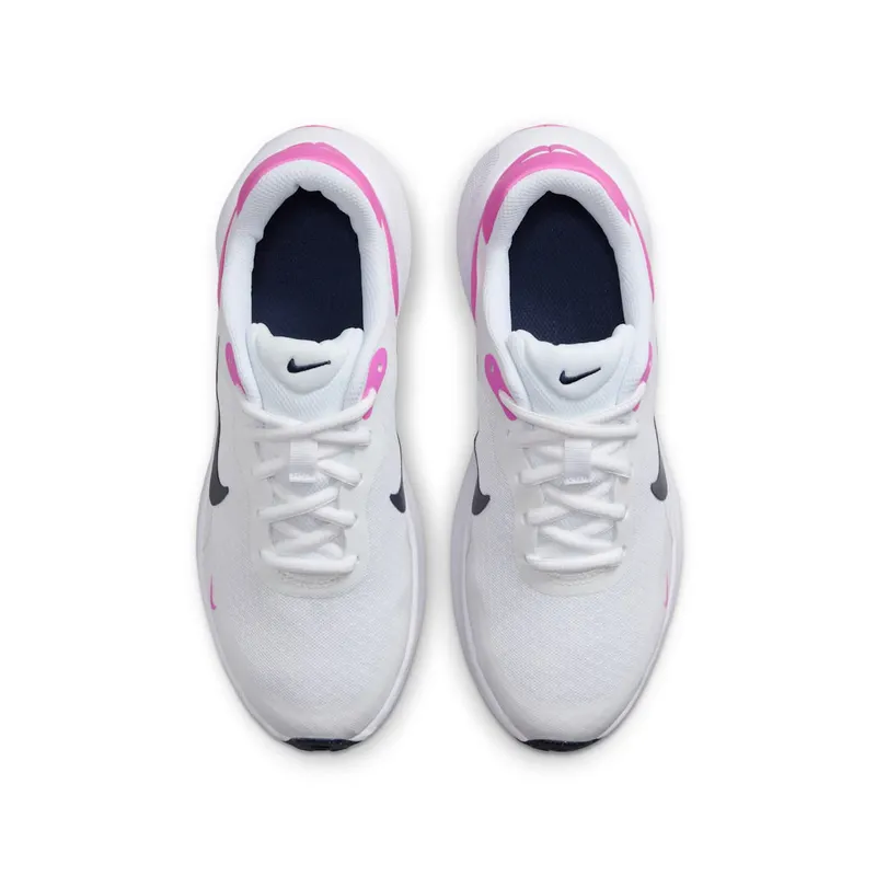 Nike Revolution 7 White Playful Pink Midnight Navy (FB7689-103)