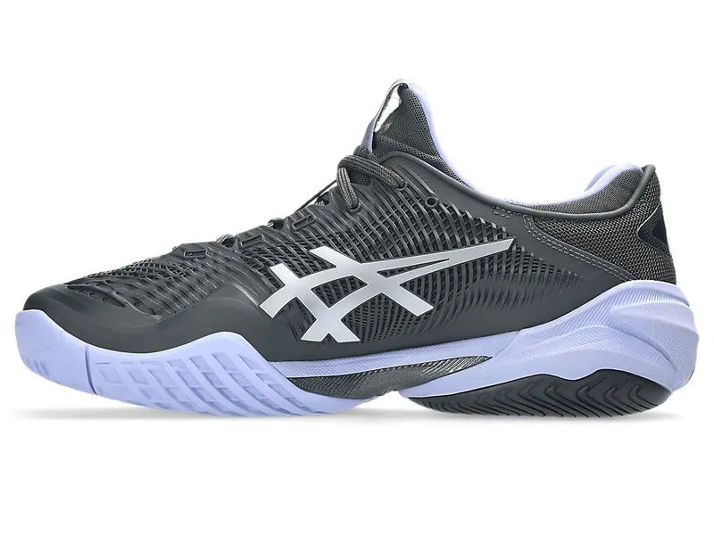 ASICS COURT FF 3 NIGHT ENERGY “Graphite Grey / Pure Silver” (1041A569-020)