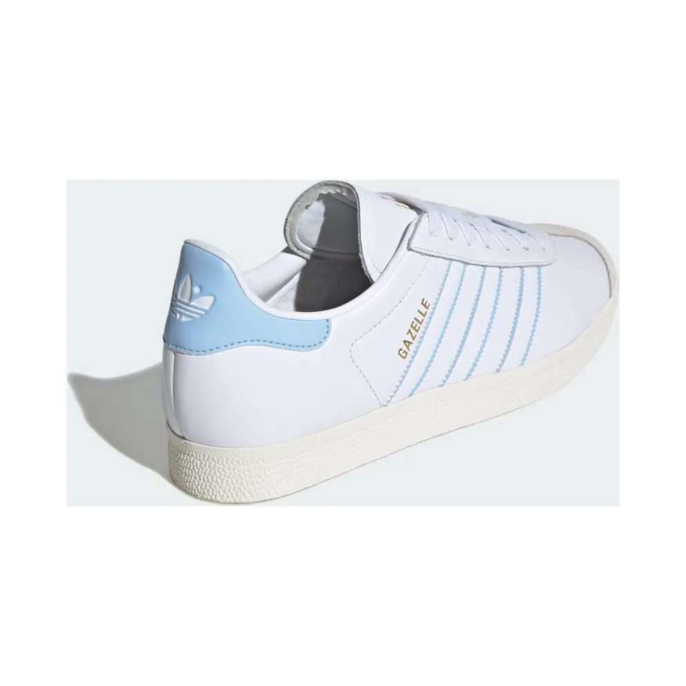 adidas Gazelle Argentina Cloud White / Glow Blue / Off White (ID3718)