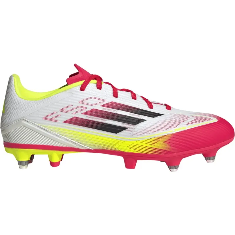 adidas F50 League SG Cloud White Core Black Solar Yellow (IE1237)