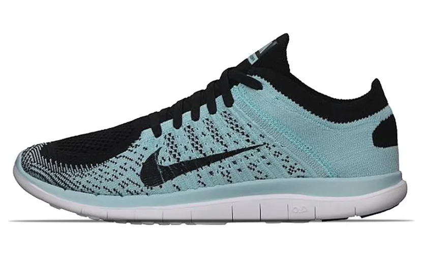 Nike Womens Free 4.0 Flyknit Black Glacier Ice (2014) (631050-004)