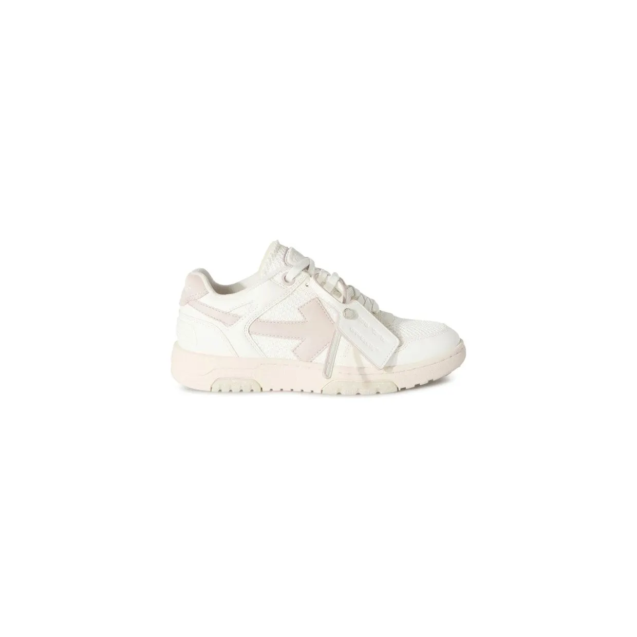 OFF-WHITE Out Of Office OOO Low Tops White Lilac Purple (OWIA276S24LEA0010136)