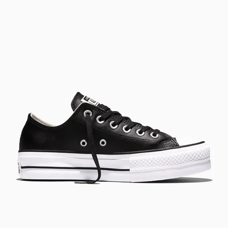 Converse Chuck Taylor All Star Platform Clean Leather Low-Top (561681C)