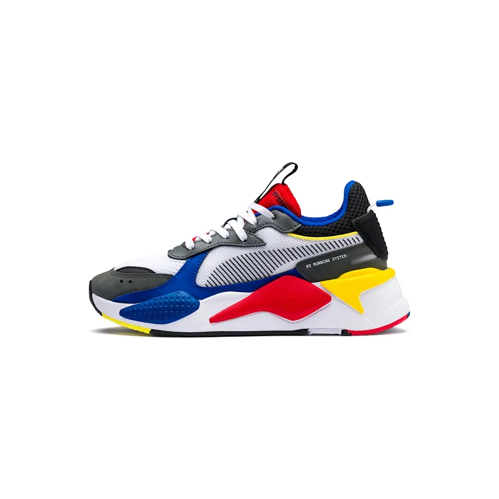 Puma RS-X Toys White (GS) White/Blue-High Risk Red (369628-02)
