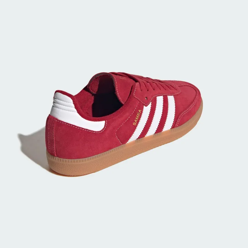 Adidas SAMBA OG Shoes Team Victory Red / Cloud White / Gum (KJ2788)