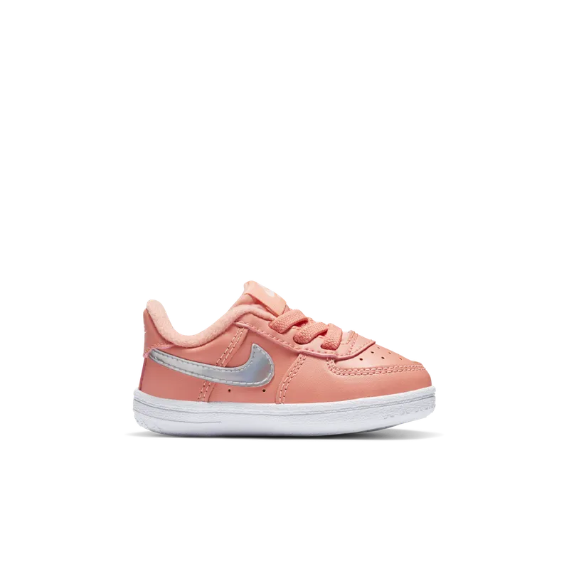 Nike Force 1 Cot Baby Bootie Pink (CK2201-600)