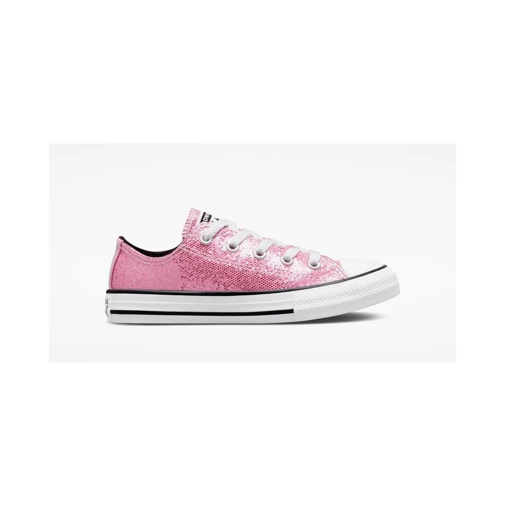 Converse Chuck Taylor All Star Glitter Pink/Beyond Pink/Schwarz (A01478C)