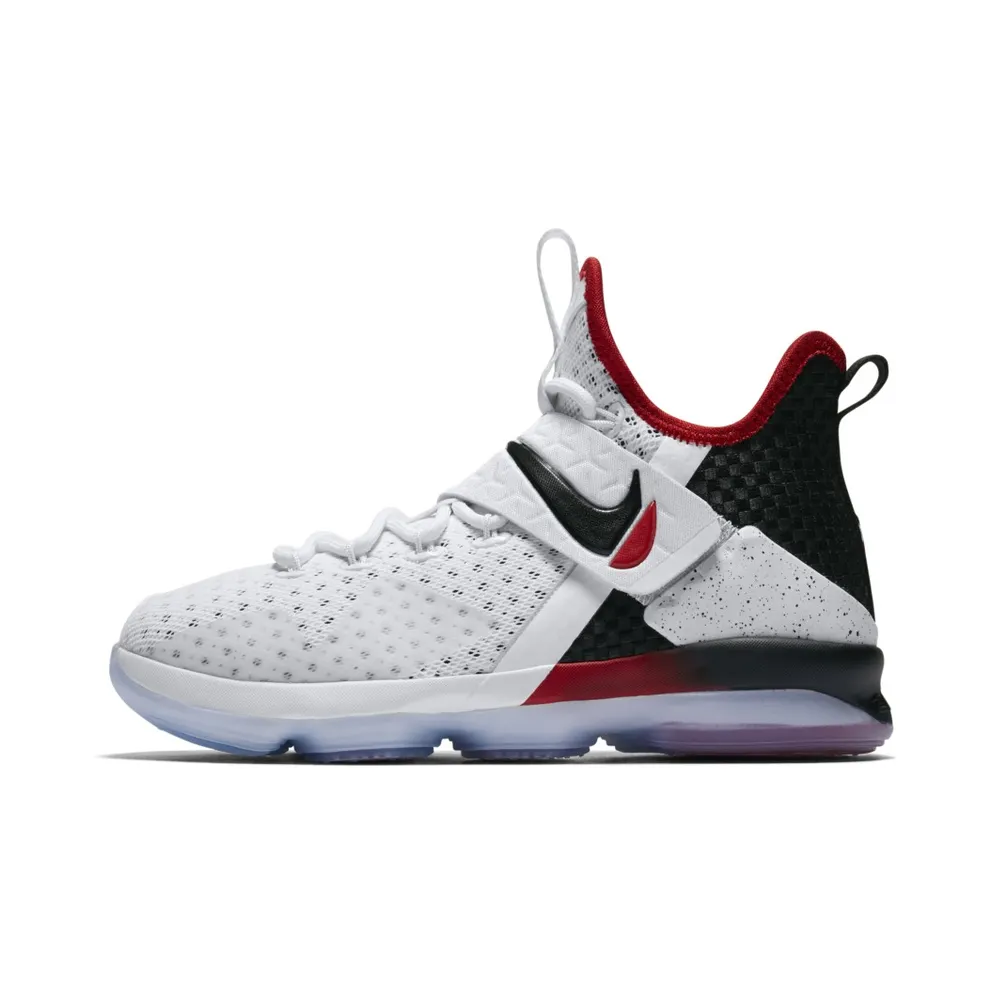 Nike LeBron 14 Flip the Switch (GS) White/Black-University Red (859468-103)