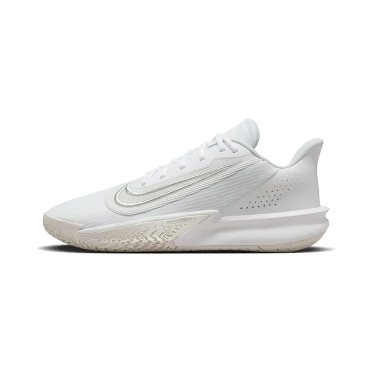 Nike Precision VII “White / Photon Dust / Light Smoke Grey” (FN4322-100)