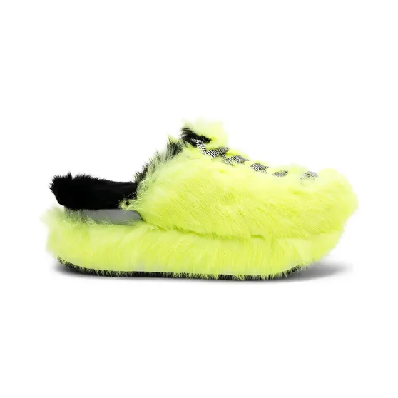 Hogan Slip-on met afwerking van bont “Yellow” (GYW3450BB609C0)