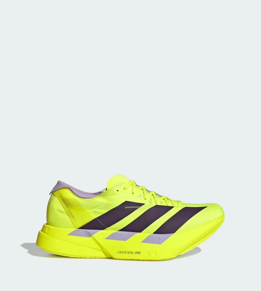 Adidas Adizero Adios Pro 4 Solar Yellow / Aurora Plum / Powder Plum (JP6623)