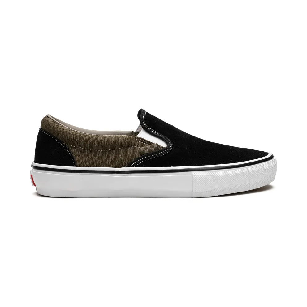 Vans Skate Slip-On “Black / Olive” (VN0A5FCAB1V)