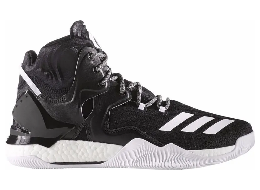 adidas D Rose 7 Black White