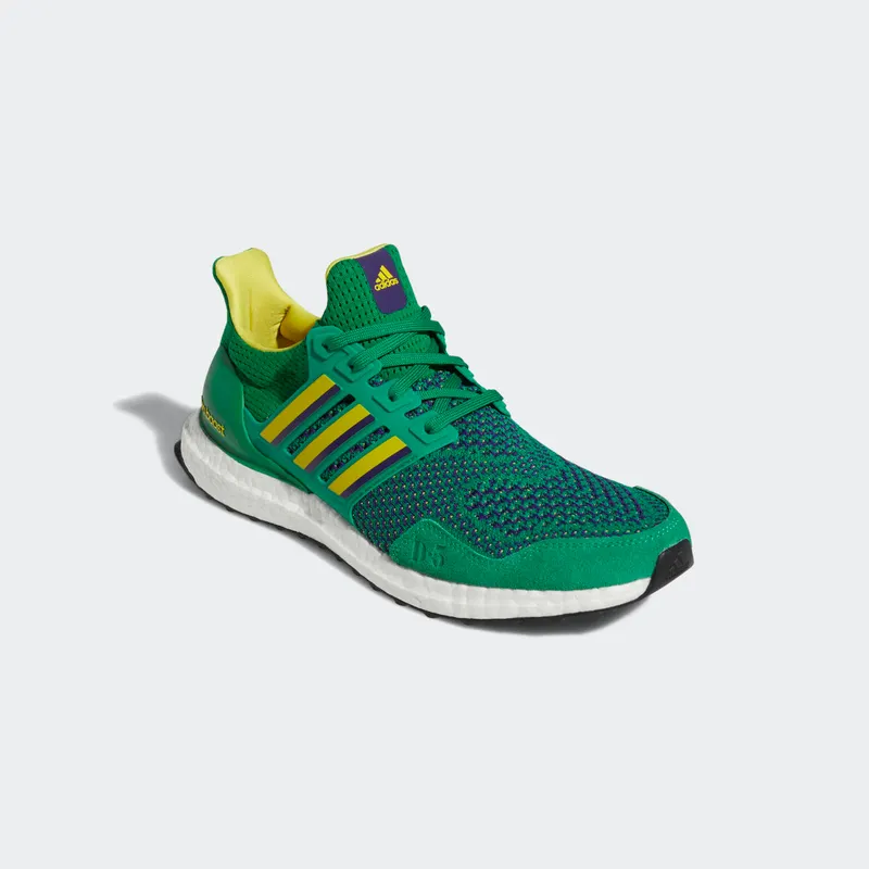 Adidas Ultraboost 1.0 DNA Mighty Ducks Running Sportswear Lifestyle Team Green / Impact Yellow / Team Colleg Purple (GV8814)