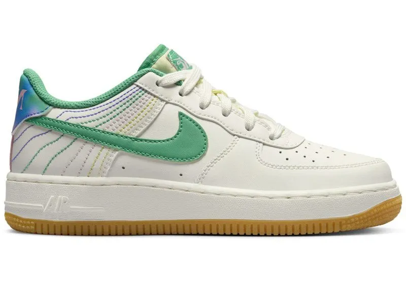 Nike Air Force 1 Low LV8 3 Heel Stitch Sail Stadium Green (FJ7540-100)