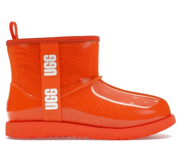 UGG Classic Clear Mini II Boot Orange Soda (1112386K-OGS)