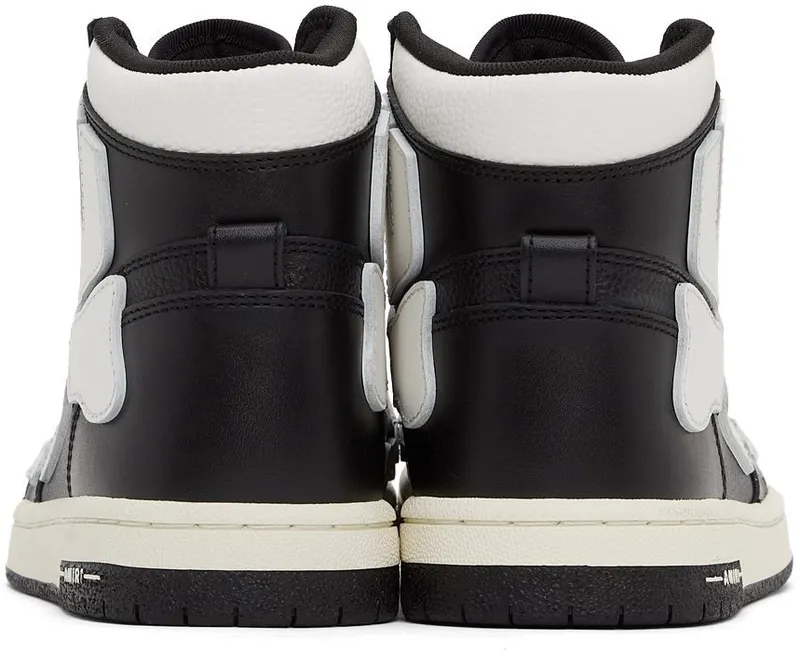 AMIRI Skel Top Hi Black Black White (PS22MFS002004)