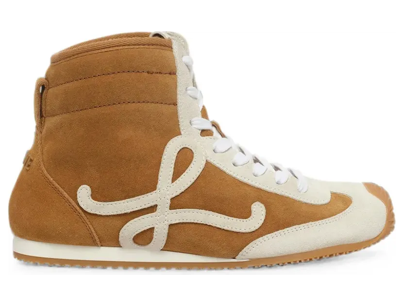LOEWE Ballet Runner 2.0 high-top sneakers – Bruin (L815282XAV)