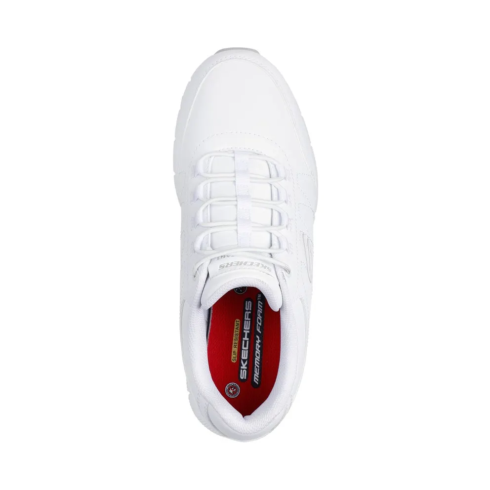 Skechers Work: Nampa – Osil Sneaker White