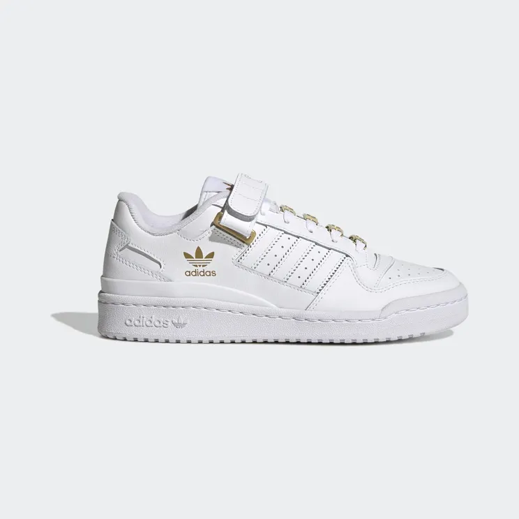 adidas Forum Low Cloud White / Cloud White / Gold Metallic (GZ6379)