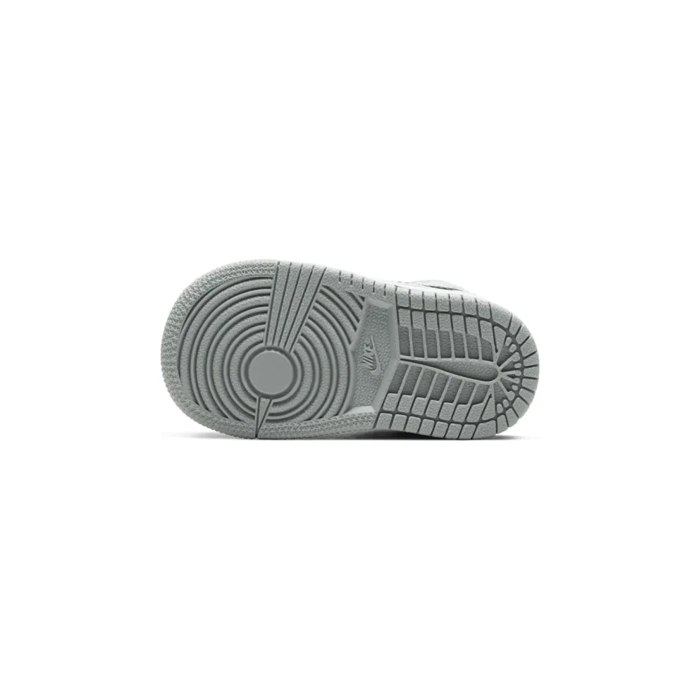 Jordan 1 Mid Light Smoke Grey (TD) Light Smoke Grey/White-Black (640735-092)