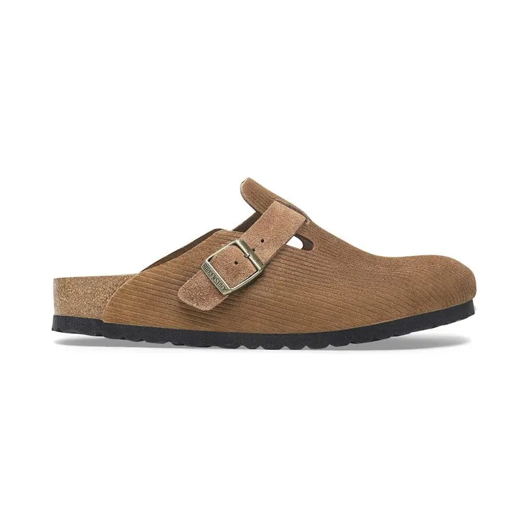 Birkenstock Boston Embossed Corduroy Dark Tea (1028227)