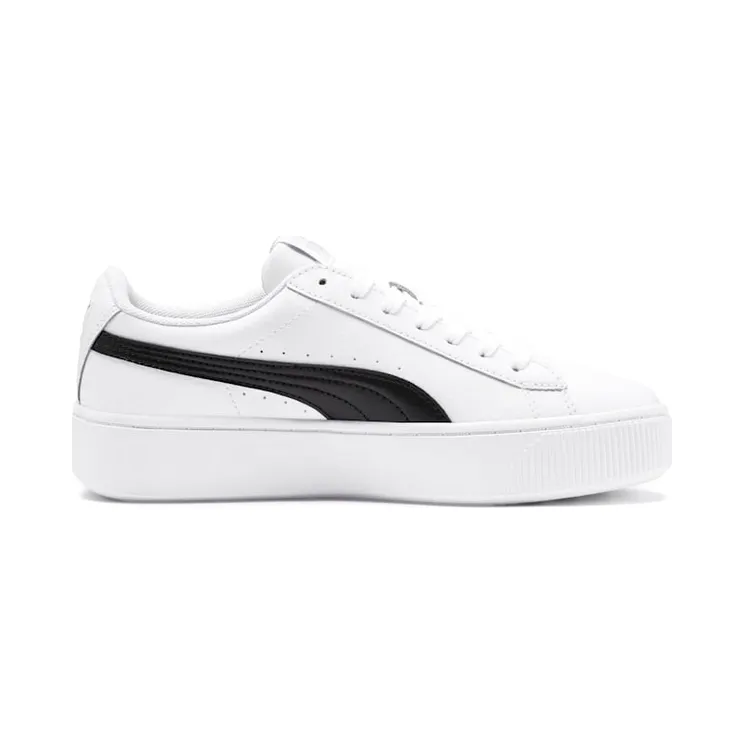 Puma Vikky Stacked Wit/Zwart (369143-07)
