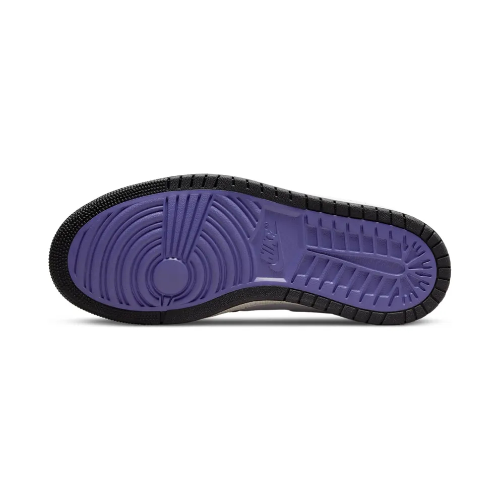 Jordan 1 High Zoom Air CMFT Crater Purple – “White / Crater Purple / Black” (CT0978-501)