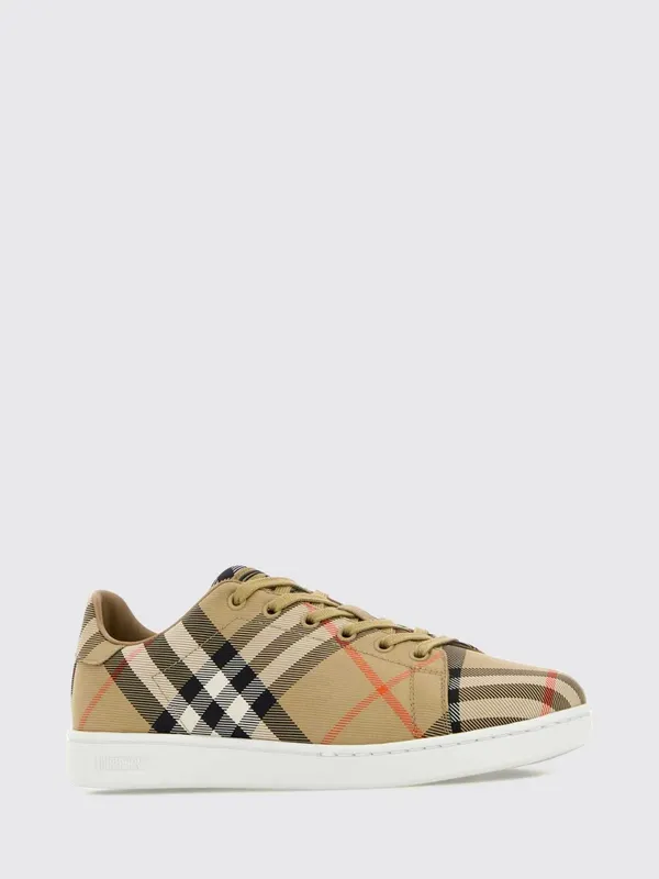 BURBERRY Set Low-Top in Vintage Check Fabric Sand (8118855)