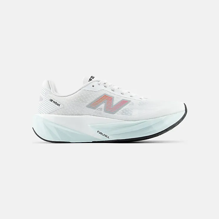 NEW BALANCE FuelCell Rebel v5 “WHITE / PINK HEAT / GLINT BLUE” (WFCX8U7)